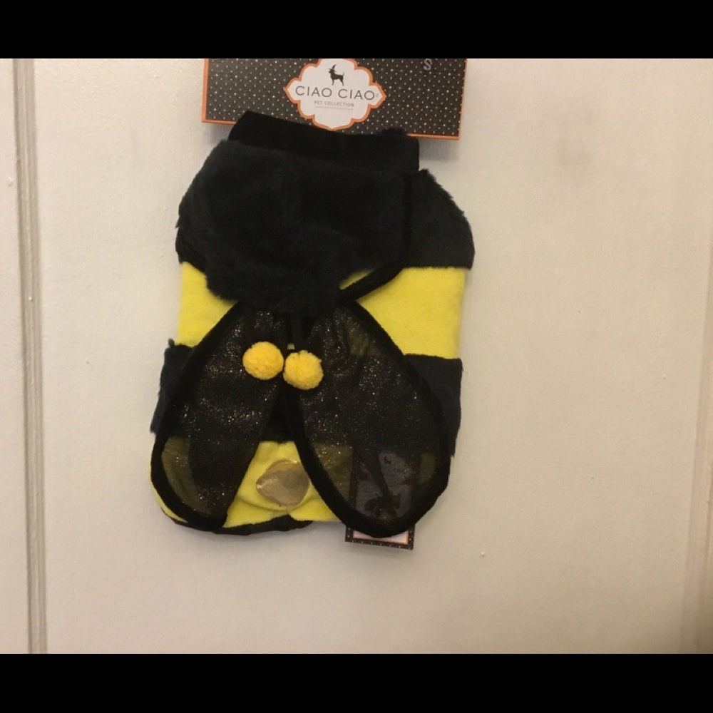 Ciao Ciao Bee Pet Costume Size Small New.